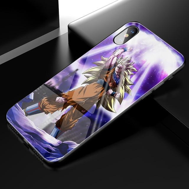 Super Saiyan 3 Goku Purple iPhone 11 (Pro & Pro Max) coque