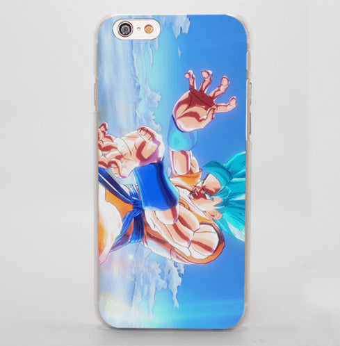 Super Saiyan Blue Goku Kamehameha Attack iPhone 5 6 7 Plus coque