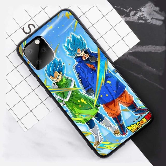 Super Saiyan Blue Goku & Vegeta iPhone 11 (Pro & Pro Max) coque