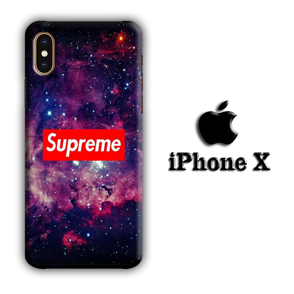 Supreme Stars coque 3D iphone X
