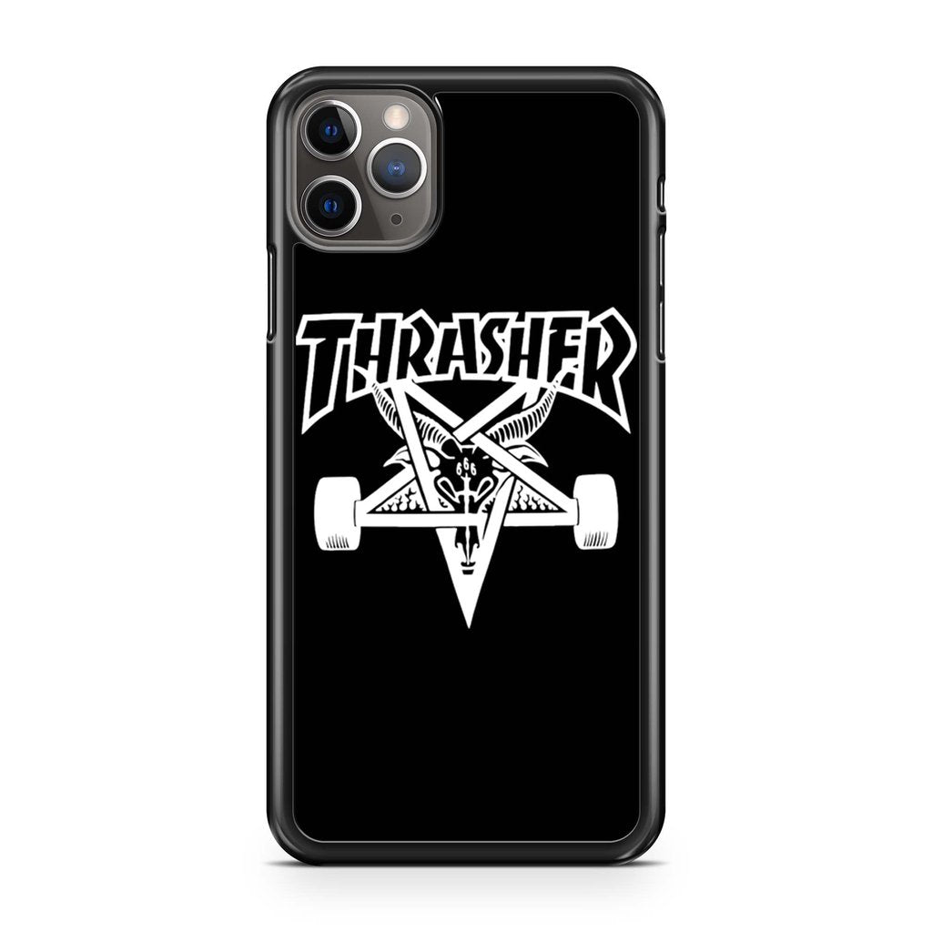 coque custodia cover case fundas hoesjes iphone 11 pro max 5 6 6s 7 8 plus x xs xr se2020 pas cher p10035 Thrasher Inspired Skategoat Iphone 11 Pro Max Case