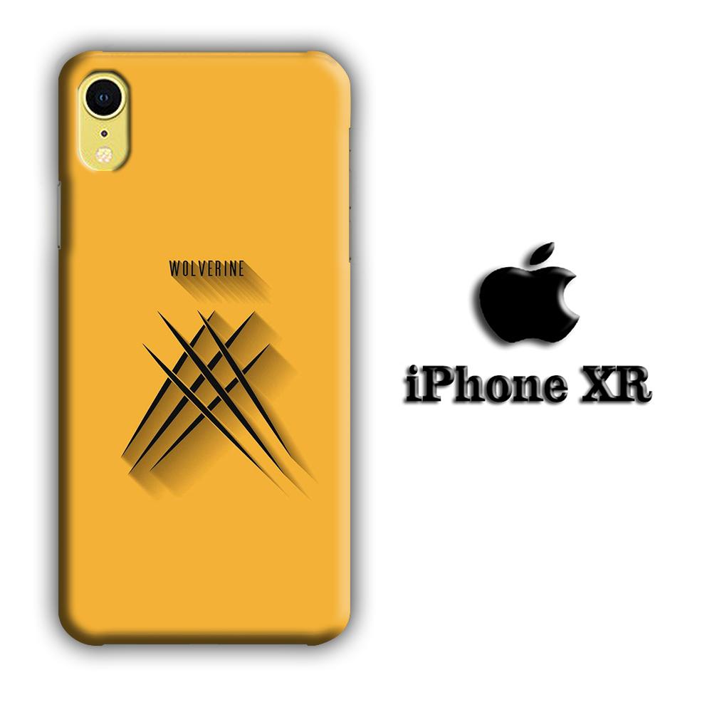 Wolverine Yellow Claw coque 3D iPhone XR