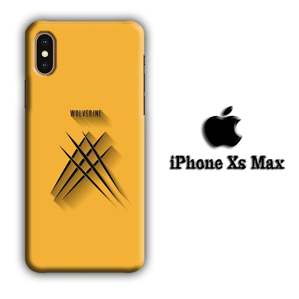 Wolverine Yellow Claw coque 3D iPhone Xs Max