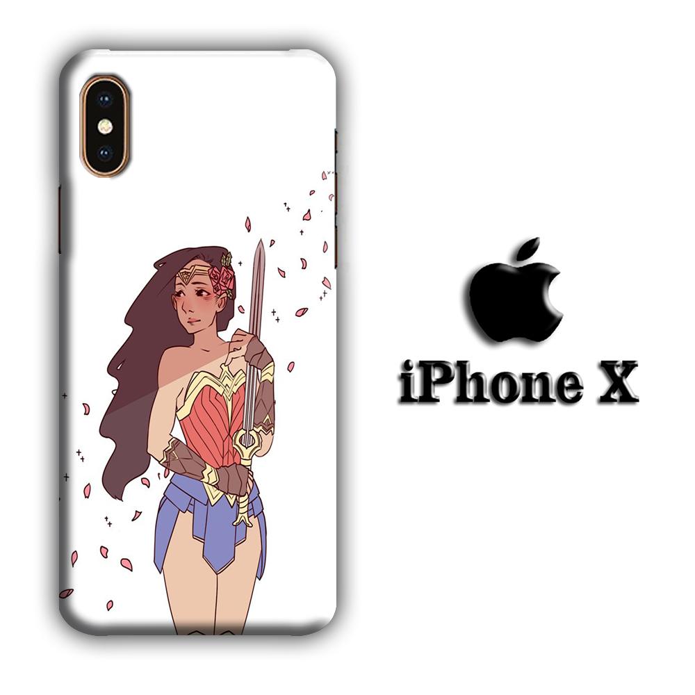Wonder Woman Beauty coque 3D iphone X