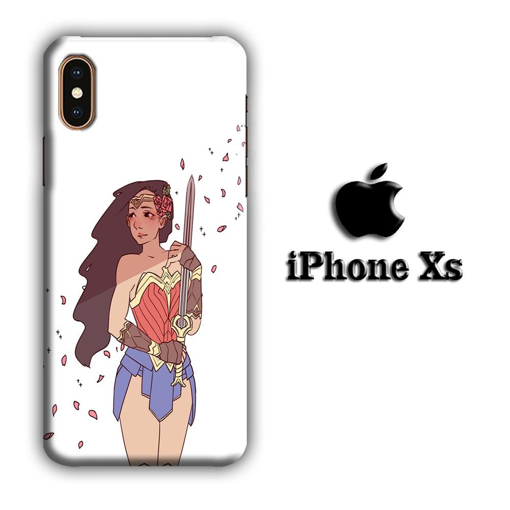 Wonder Woman Beauty coque 3D iPhone Xs