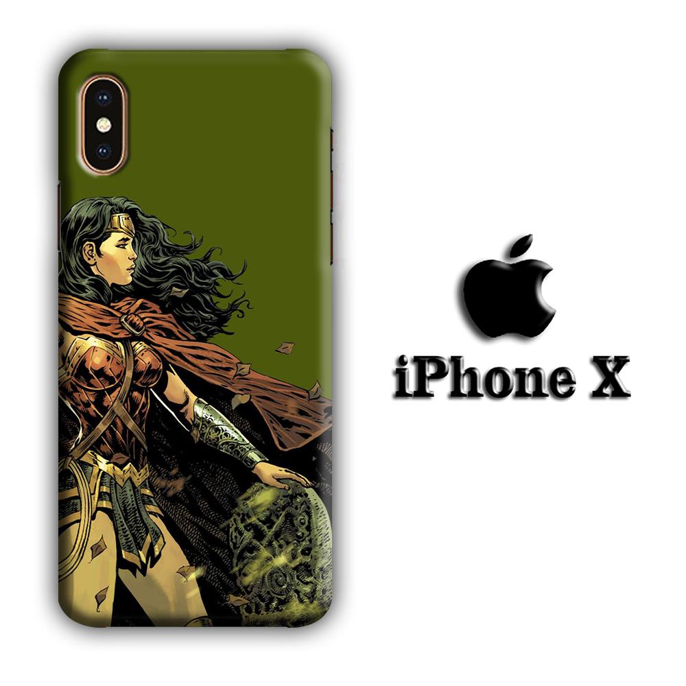 Wonder Woman See Something coque 3D iphone X