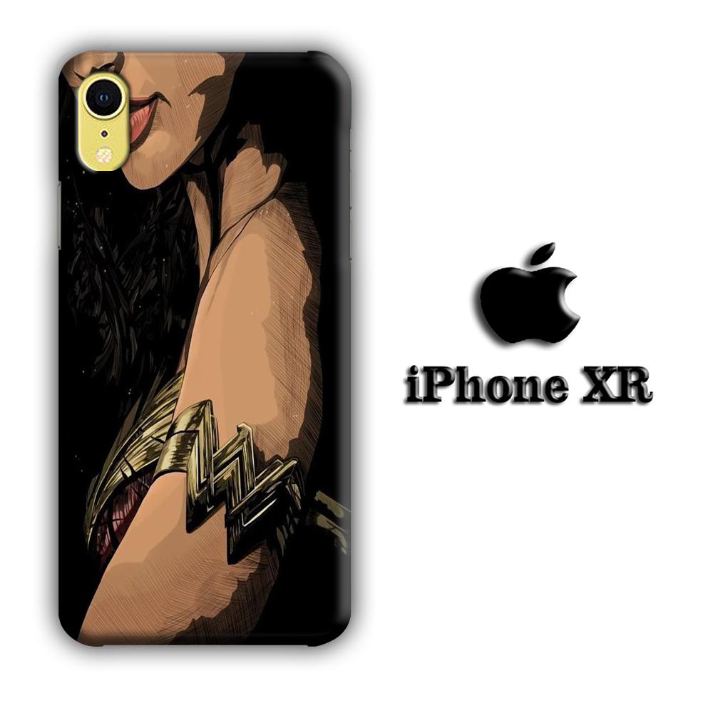 Wonder Woman Symbol in Arm coque 3D iPhone XR