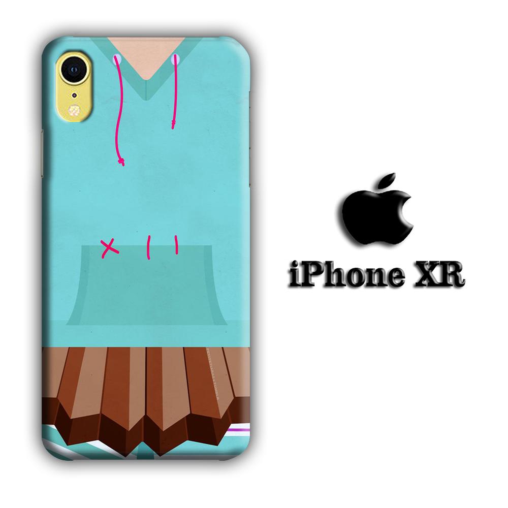 Wreck It Ralph Vanellope Costume coque 3D iPhone XR