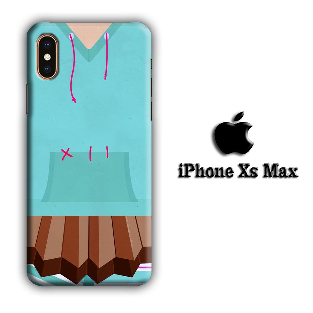 Wreck It Ralph Vanellope Costume coque 3D iPhone Xs Max
