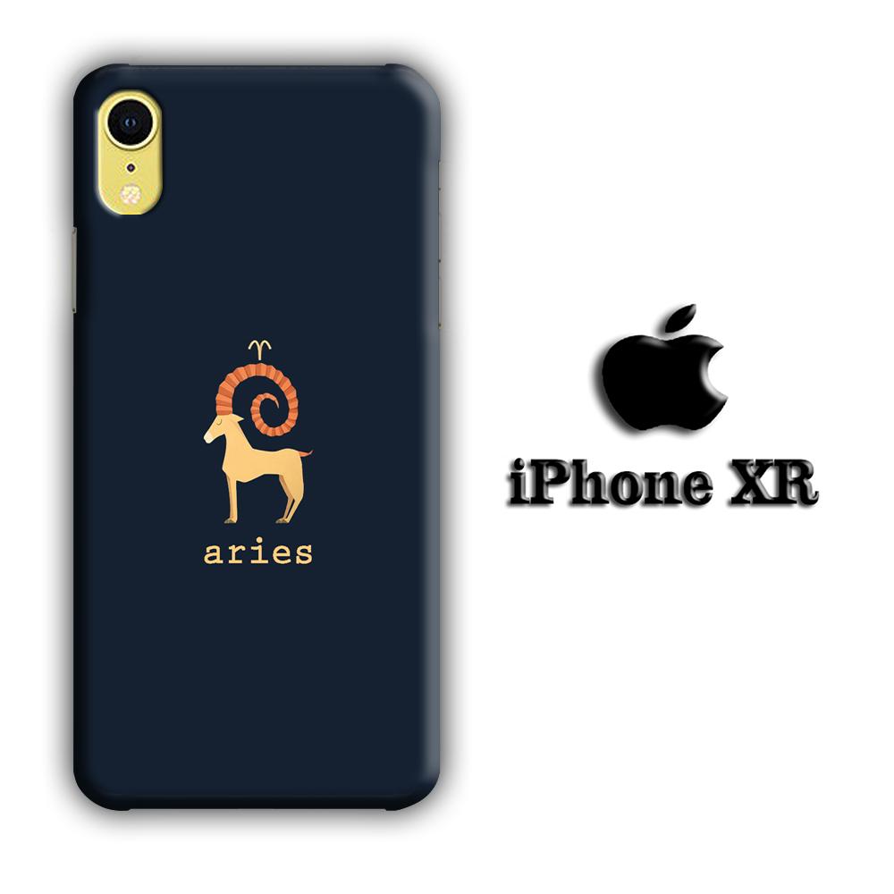 Zodiac Aries 002 coque 3D iPhone XR