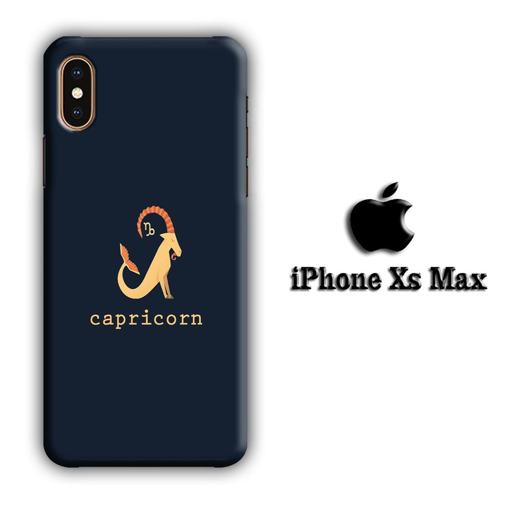 Zodiac Capricorn 002 coque 3D iPhone Xs Max