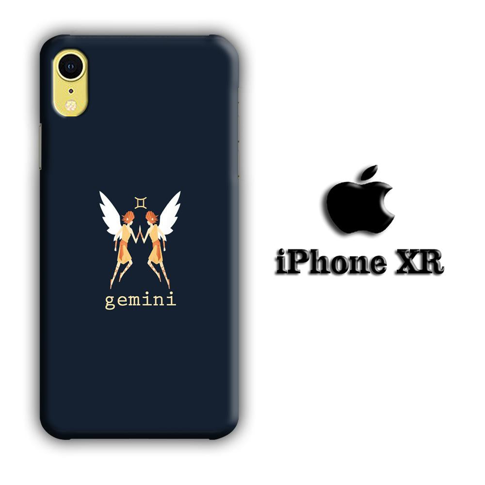 Zodiac Gemini 002 coque 3D iPhone XR