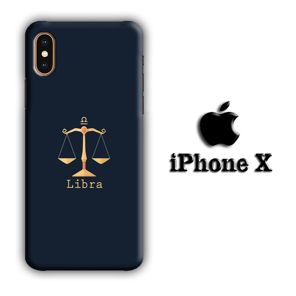 Zodiac Libra 002 coque 3D iphone X