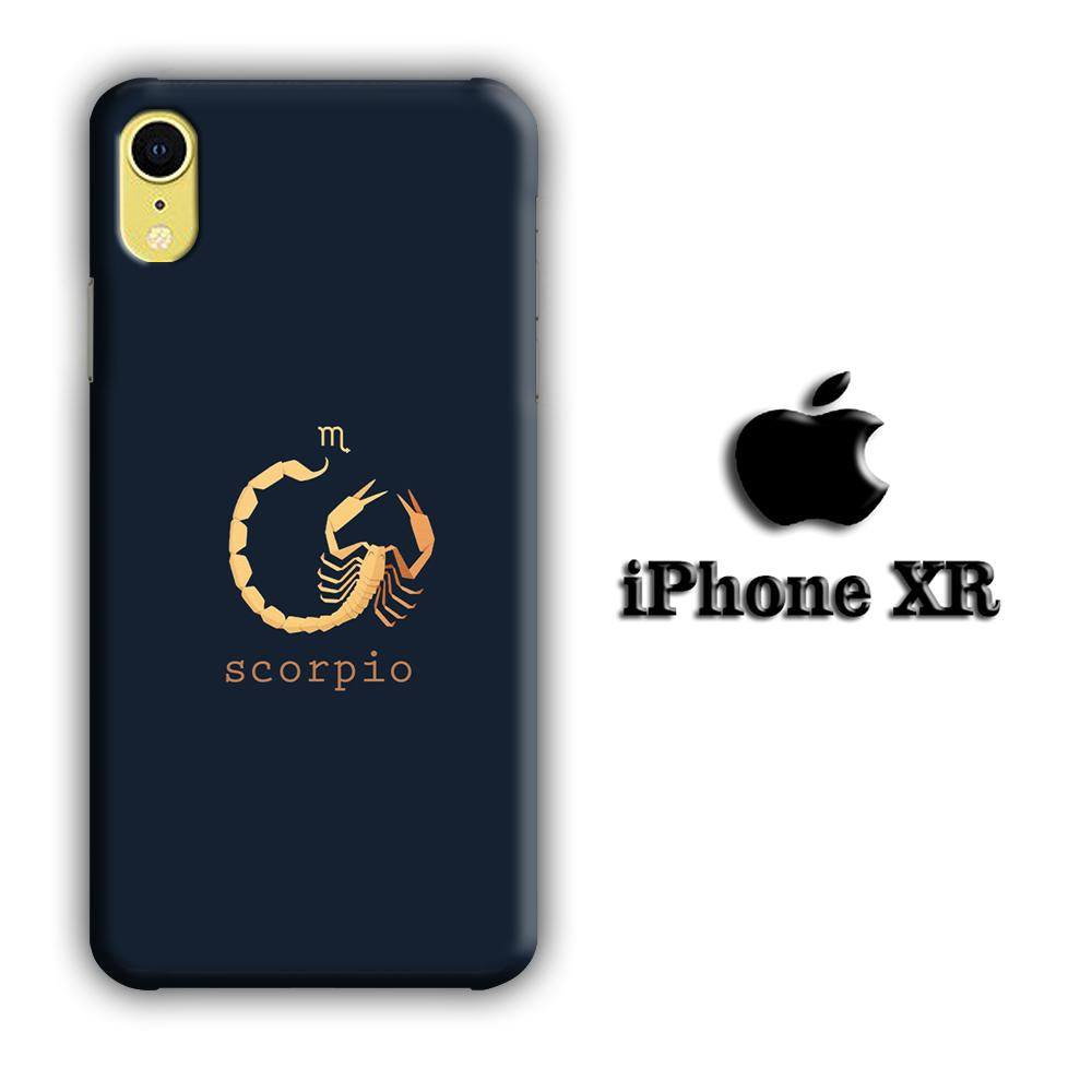 Zodiac Scorpio 002 coque 3D iPhone XR