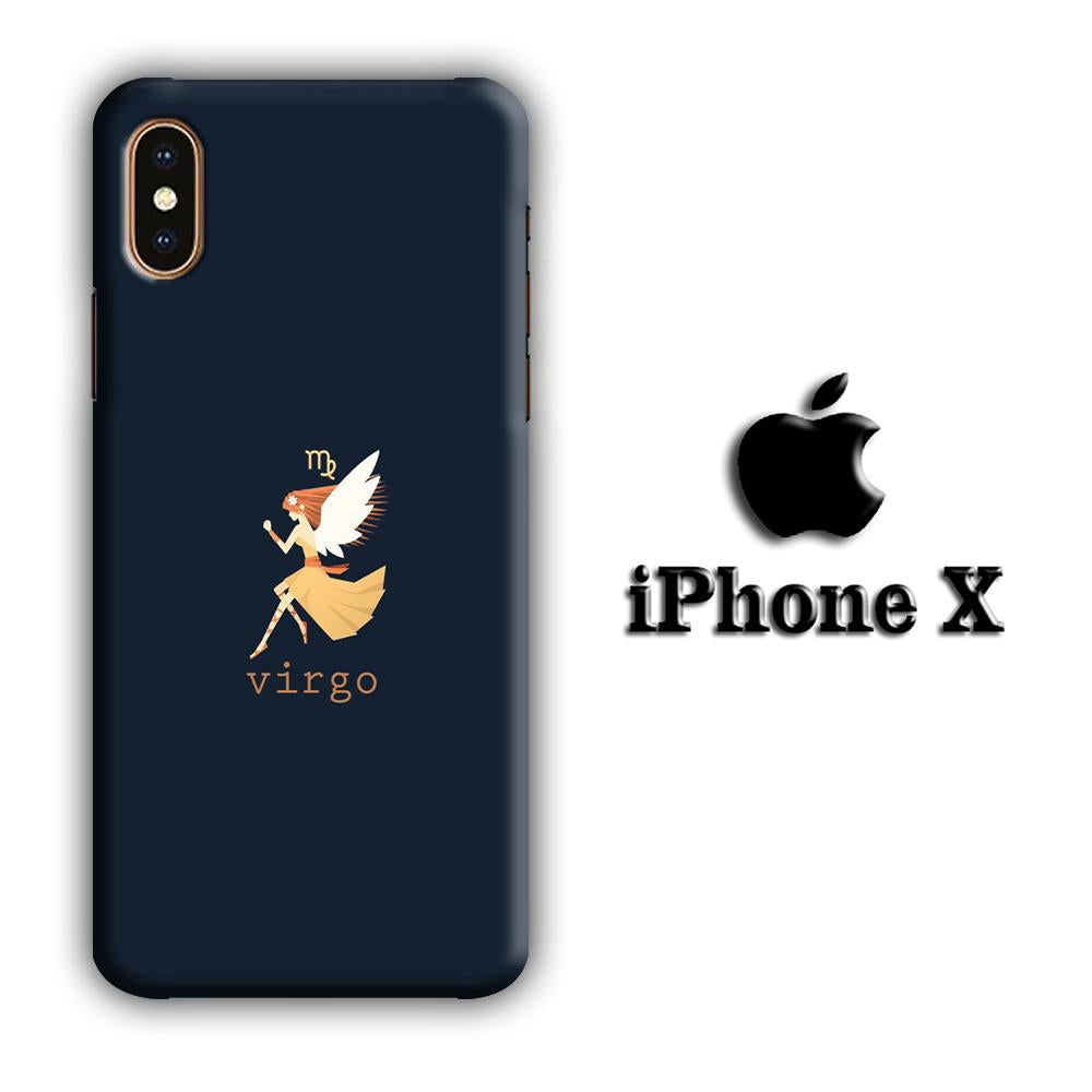Zodiac Virgo 002 coque 3D iphone X
