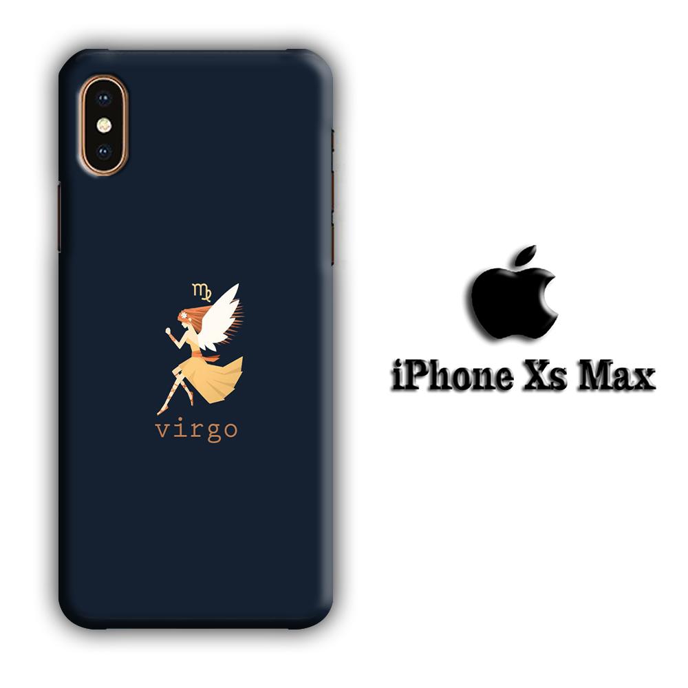 Zodiac Virgo 002 coque 3D iPhone Xs Max