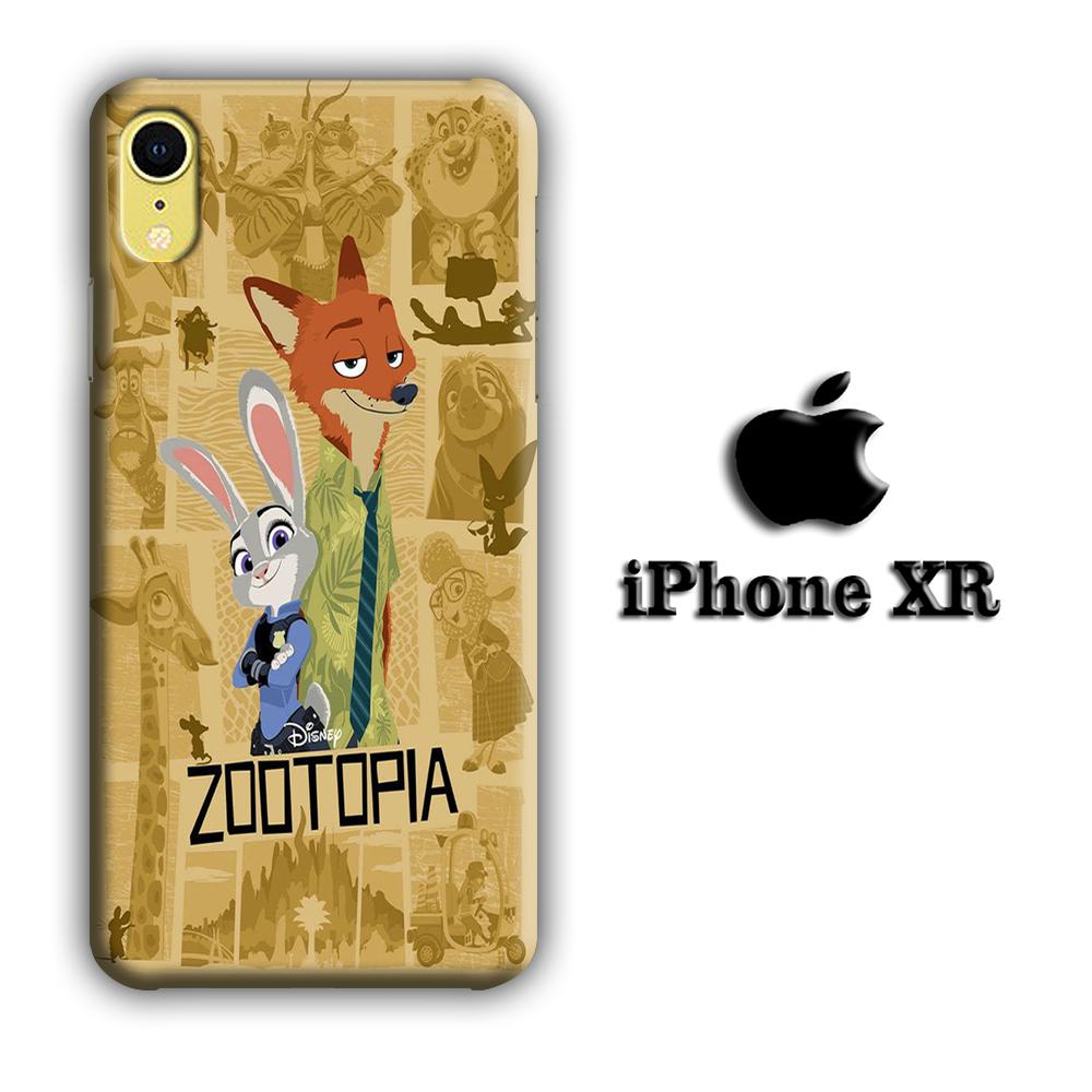 Zootopia Wallpaper Nick coque 3D iPhone XR