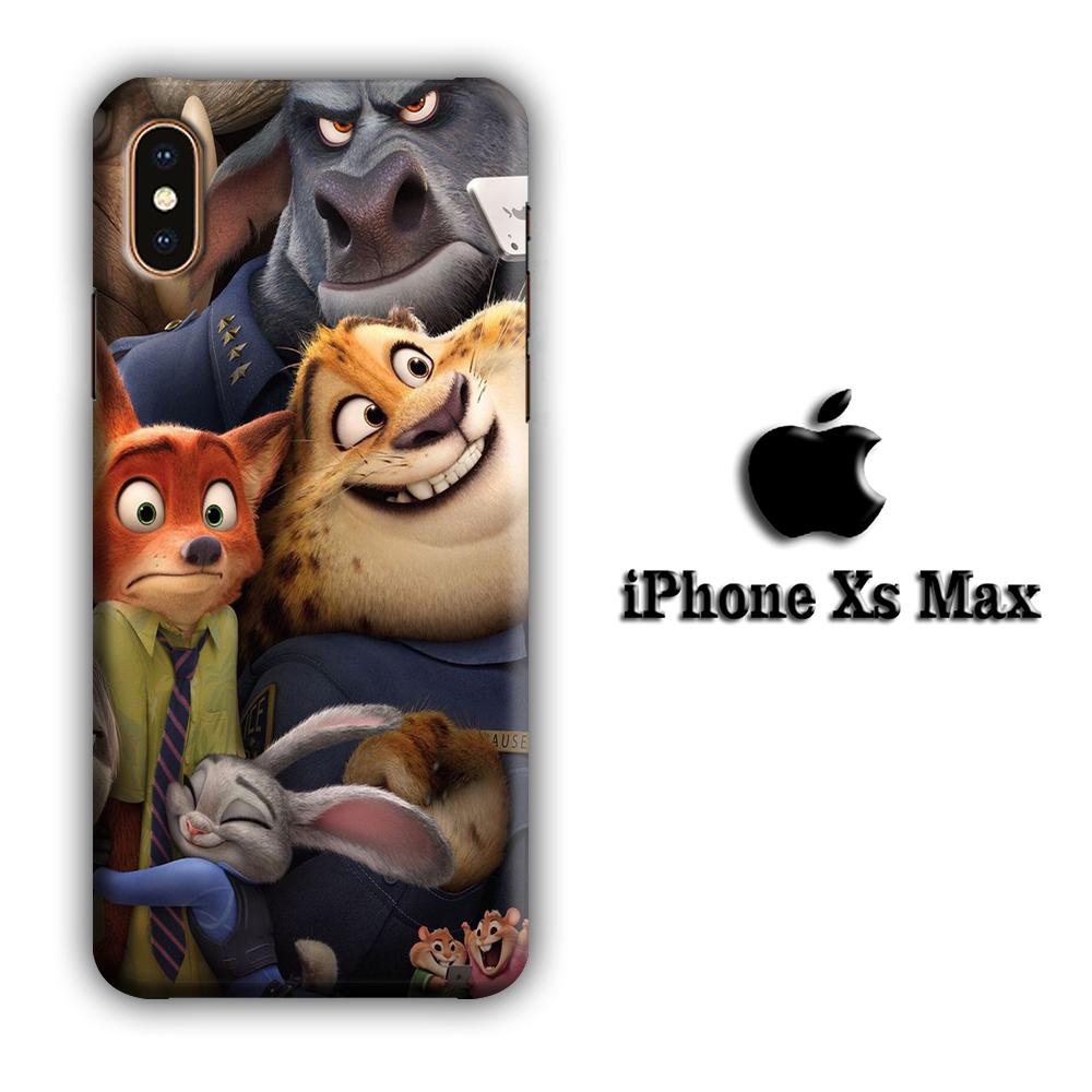 Zootopia Wallpaper coque 3D iPhone Xs Max