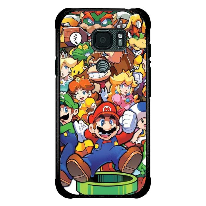 coque custodia cover fundas hoesjes j3 J5 J6 s20 s10 s9 s8 s7 s6 s5 plus edge B37208 Super Mario Party FF0083 Samsung Galaxy S7 Active Case