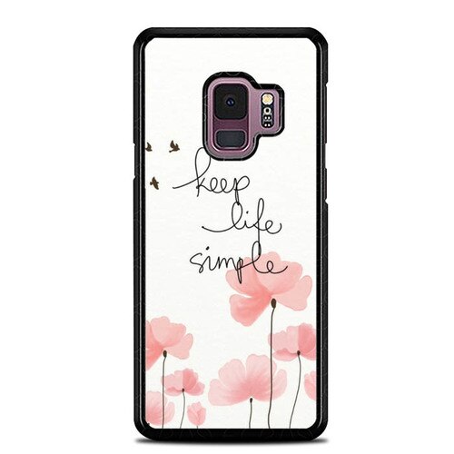 Quotes Keep Like Simple O7268 coque Samsung Galaxy S9