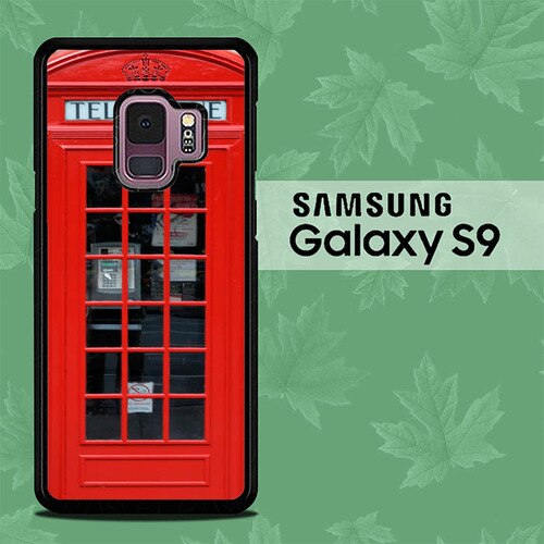 Telephone Boxes O7559 coque Samsung Galaxy S9