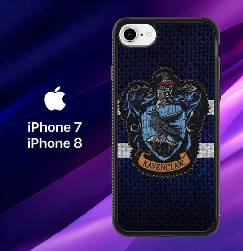 Harry Potter Knit Ravenclaw Wall Crest Logo F0185 coque iPhone 7 , iPhone 8