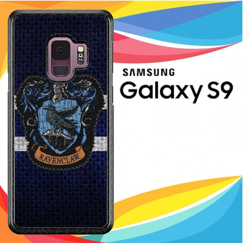 Harry Potter Knit Ravenclaw Wall Crest Logo F0185 coque Samsung Galaxy S9