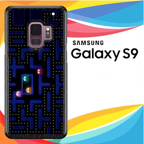 Pacman Game Z0602 coque Samsung Galaxy S9