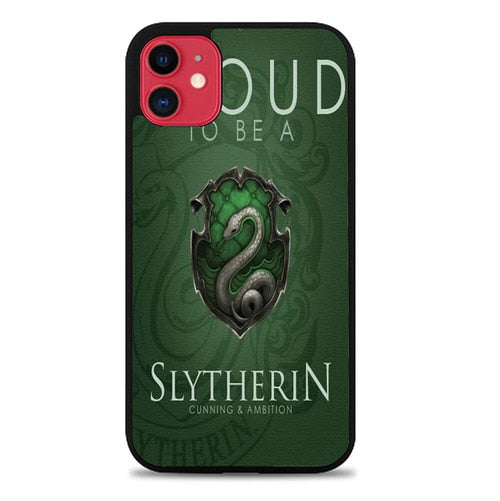 Coque iphone 5 6 7 8 plus x xs xr 11 pro max Proud To Be Slytherin F0574
