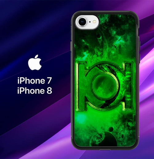 Green Lantern Symbol Z0137 coque iPhone 7 , iPhone 8