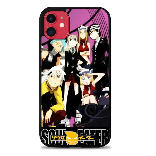 Coque iphone 5 6 7 8 plus x xs xr 11 pro max Soul Eater Cover Anime Z0330