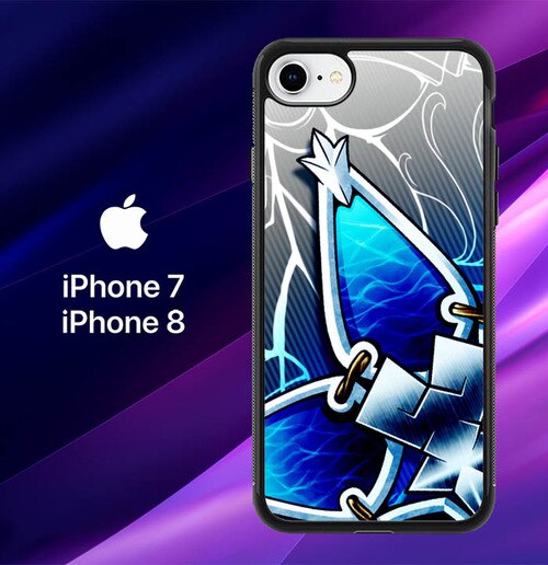 Kingdom Hearts Aqua Wayfinder Z0357 coque iPhone 7 , iPhone 8