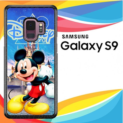 mickey mouse disney Z0548 coque Samsung Galaxy S9