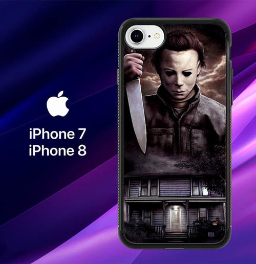 Michael Myers Halloween Z1319 coque iPhone 7 , iPhone 8