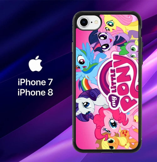 MY LITTLE PONY Z1358 coque iPhone 7 , iPhone 8