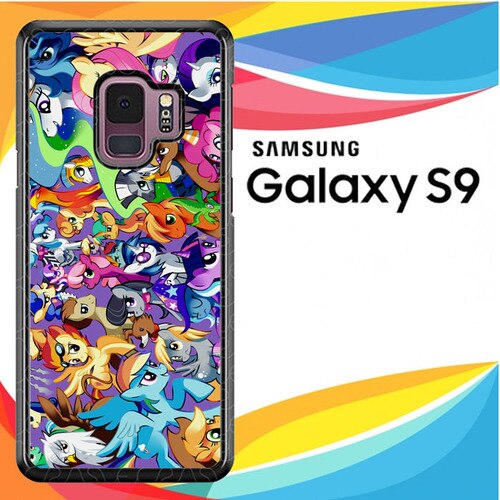 MY LITTLE PONY COLLAGE Z1359 coque Samsung Galaxy S9