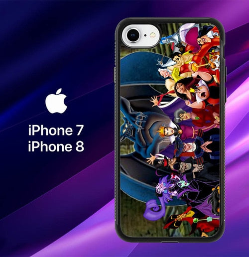 New Disney Villains Z1466 coque iPhone 7 , iPhone 8