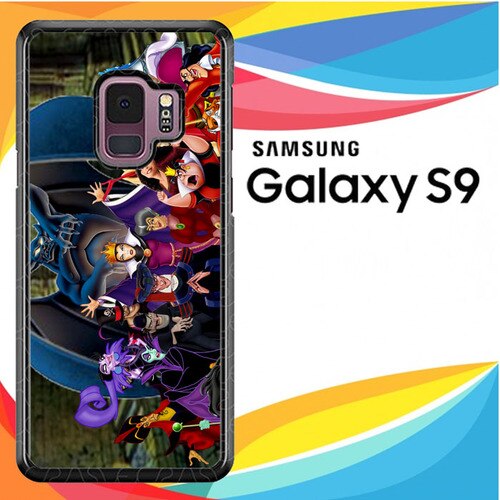 New Disney Villains Z1466 coque Samsung Galaxy S9