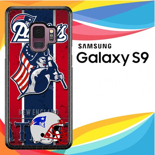 New England Patriots Z2997 coque Samsung Galaxy S9