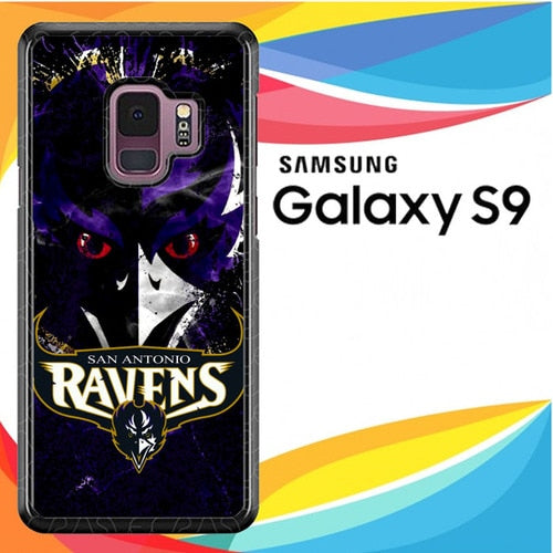 Baltimore Ravens Z2999 coque Samsung Galaxy S9