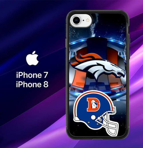 Denver Broncos Z3009 coque iPhone 7 , iPhone 8