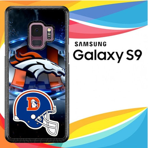 Denver Broncos Z3009 coque Samsung Galaxy S9