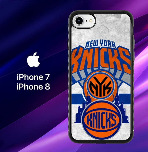 New York Knicks  logo Z3032 coque iPhone 7 , iPhone 8