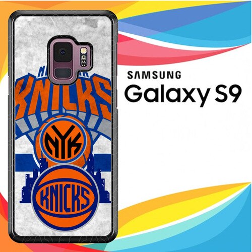 New York Knicks  logo Z3032 coque Samsung Galaxy S9