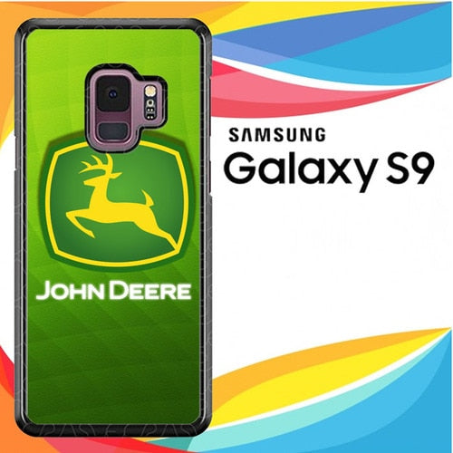John Deere logo Z3133 coque Samsung Galaxy S9
