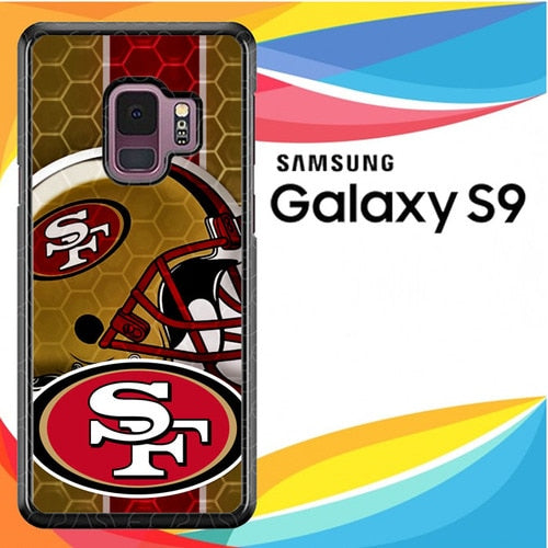 San Francisco 49ers logo Z3143 coque Samsung Galaxy S9