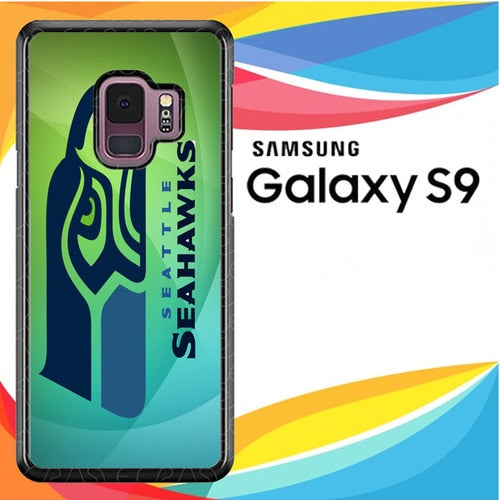 Seattle Seahawks Logo Z3149 coque Samsung Galaxy S9