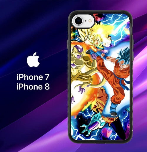 dragon ball super saiyan god Z3160 coque iPhone 7 , iPhone 8