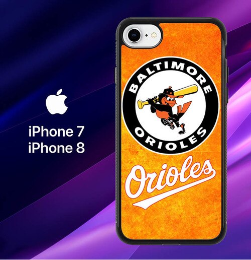 Baltimore Orioles Z3182 coque iPhone 7 , iPhone 8