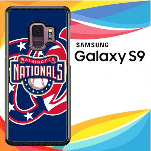 Washington Nationals Z3213 coque Samsung Galaxy S9